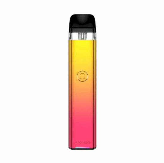 POD СИСТЕМА VAPORESSO XROS 3 NEON SUNSET В КРАСНО-ЖЕЛТОМ ЦВЕТЕ