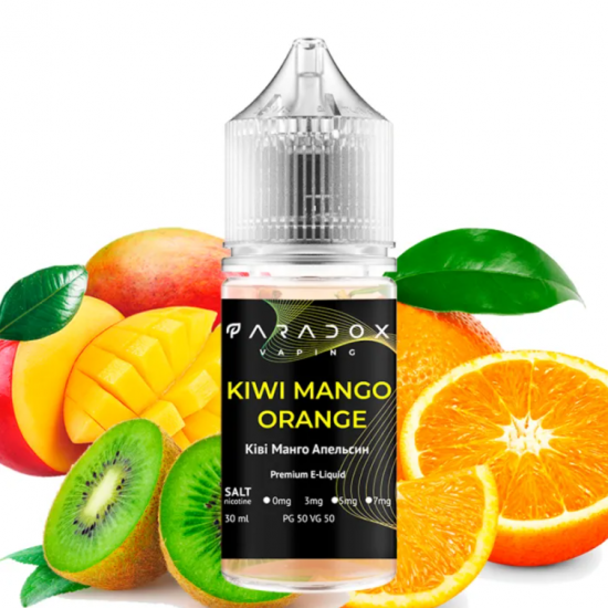 Жидкость для пода PARADOX 30 мл 30 мг со вкусом Kiwi Mango Orange (Киви Манго Апельсин)