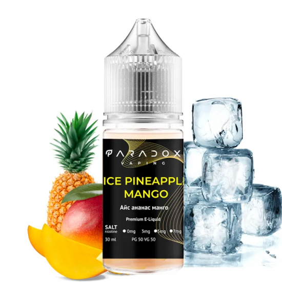 Жидкость для пода PARADOX 30 мл 30 мг со вкусом Ice Pineapple Mango (Ананас манго со льдом)