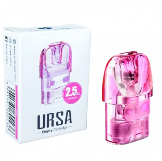 Пустой картридж LOST VAPE URSA NANO 2.5 мл "Pink" (без испарителя)