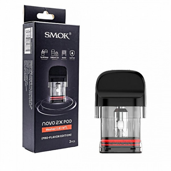 Картридж Smok Novo 2X Pod Meshed 0.8om MTL (Pro-Flavor Edition)