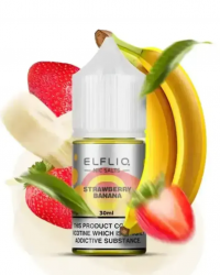 Жидкость ELFLIQ STRAWBERRY BANAN 30ml (Клубника банан)