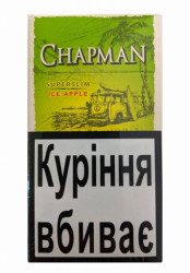 Сигареты Chapman Superslim Ice Apple (Яблоко со льдом)