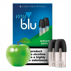 Картридж My Blu (Зеленое Яблоко) Green Apple 9 мг