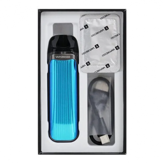 POD СИСТЕМА VAPORESSO LUXE QS POD KIT «SILVER» В СЕРЕБРЯНОМ ЦВЕТЕ