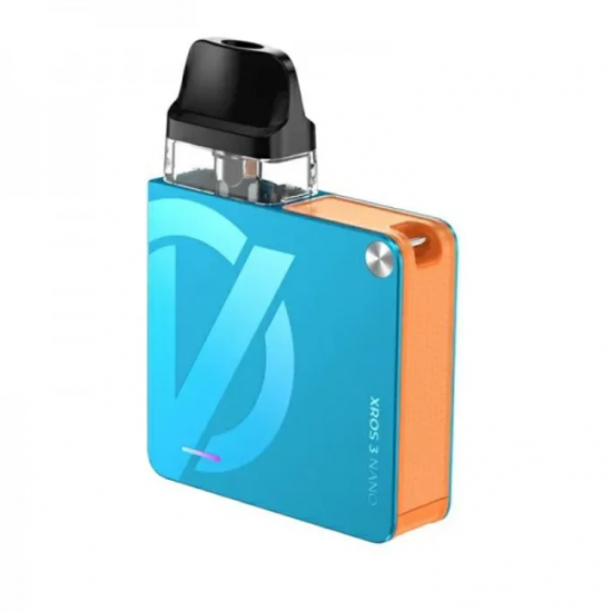 POD СИСТЕМА VAPORESSO XROS 3 NANO KIT "Bondi Blue" в голубом цвете