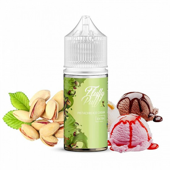 Набор для самозамеса FLUFFY PUFF PISTACHIO ICE CREAM 30ml 50mg (Фисташковое мороженное)