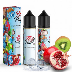 Набор для самозамеса FLUFFY PUFF ORGANIC KIWI POMEGRANATE ICE 60ml (Киви Гранат со льдом)