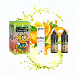 Набор для самозамеса OCTOBAR NFT 10 МЛ 50 МГ CITRUS COMBO СО ВКУСОМ ЛИМОН ЛАЙМ