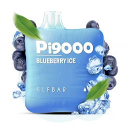 Одноразка ELF BAR PI 9000 5% Blueberry Ice (черника, лёд)