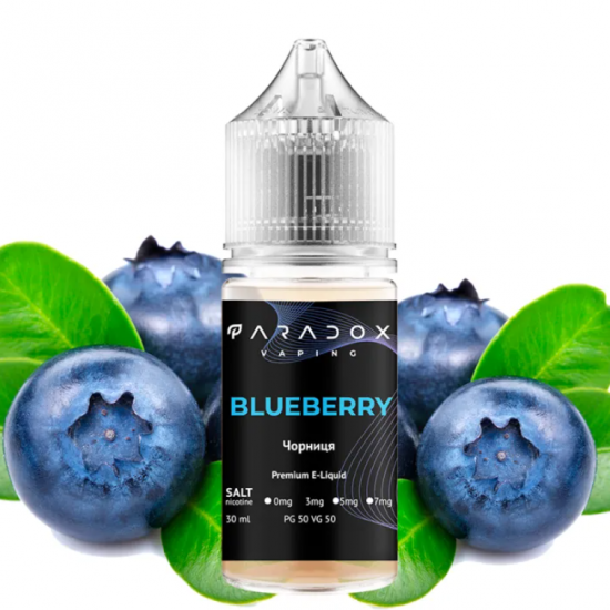 Жидкость для пода PARADOX 30 мл 30 мг со вкусом Blueberry (Черника)