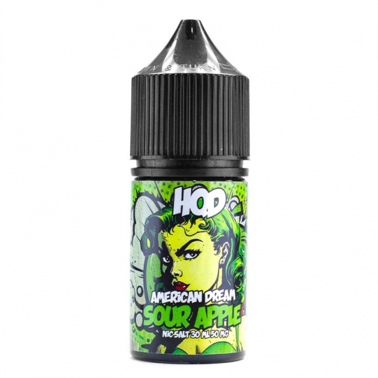 Жидкость HQD American Dream 30ml (Кислое яблоко)