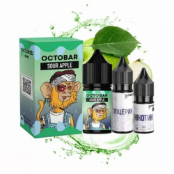 Набор для самозамеса OCTOBAR NFT 30 МЛ 50 МГ SOUR APPLE (Кислое яблоко)