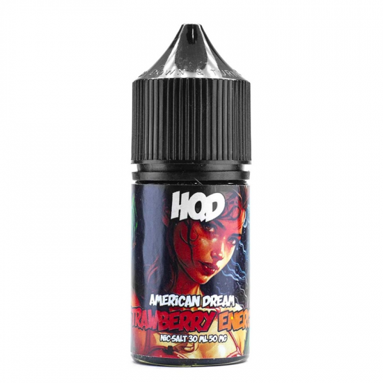 Жидкость HQD American Dream 30ml (Клубника Энергетик)