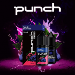 Набор для самозамеса Punch 30 мл "Sour Berries" со вкусом малина черника