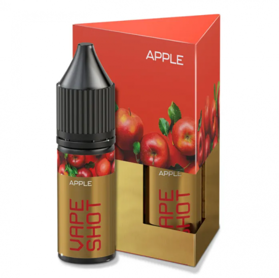 Набор для самозамеса Vape Shot 15 мл 50 мг "Apple" со вкусом яблока 