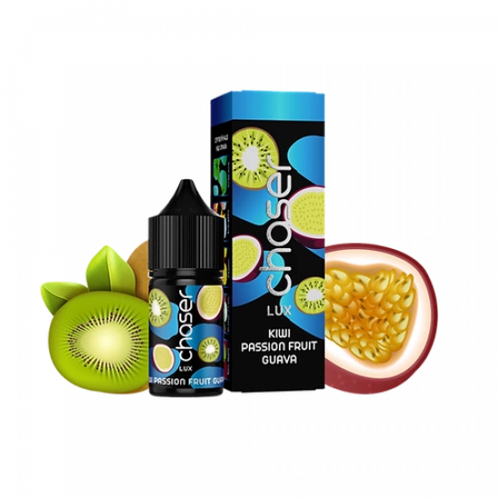 Набор для самозамеса Chaser LUX 30 мл "KIWI PASSION FRUIT GUAVA" со вкусом киви маракуя гуава