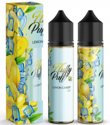 Набор для самозамеса FLUFFY PUFF ORGANIC LEMON CANDY ICE 60ml (Лимонные конфеты с холодком)