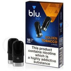 Картриджи Blu 2.0 18мг Golden Tobacco (Табак)