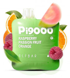 Одноразка ELF BAR PI 9000 5% Raspberry Passion Fruit Orange (малина, маракуя, апельсин)