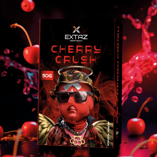 Табак Extaz Tobacco Cherry Crush (Вишня) 50 гр