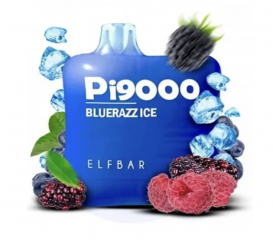 Одноразка ELF BAR PI 9000 5% Blue Razz Ice (ягодный лимонад, лёд)