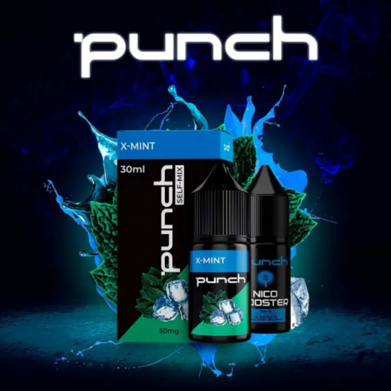 Набор для самозамеса Punch 30 мл "X-Mint" со вкусом мяты