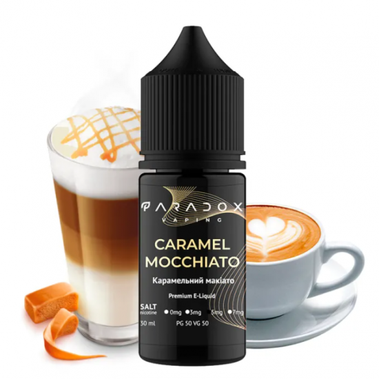 Жидкость для пода PARADOX 30 мл 50 мг со вкусом Caramel Mocchiato (Карамельный Макиато)