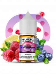 Жидкость ELFLIQ BLUEBERRY SOUR RASPBERRY 30ml (Черника и кислая малина)