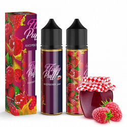 Набор для самозамеса FLUFFY PUFF ORGANIC RASPBERRY JAM 60ml (Малиновый джем)