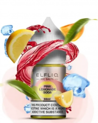 Жидкость ELFLIQ PINK LEMONADE SODA 30ml (Розовый лимонад содовая)