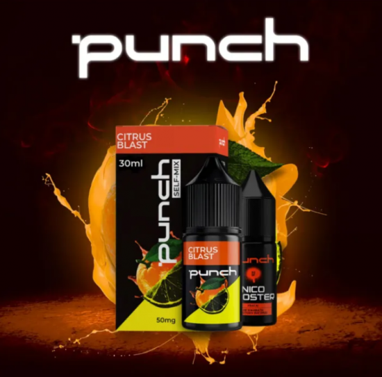 Набор для самозамеса Punch 30 мл "Citrus Blast" со вкусом апельсин мандарин лимон