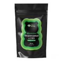 Желатиновые Мишки CBD 25мг/шт "зеленое яблоко" (пачка 20шт)
