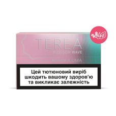 Стіки для IQOS ILUMA TEREA BLOSSOM WAVE (вишневий цвіт+ментол) (20шт)