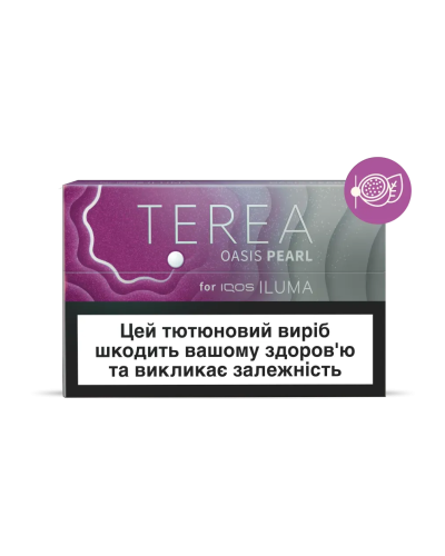 Стики для IQOS ILUMA TEREA OASIS PEARL (капс. маракуйя+ментол) (20шт)
