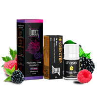 Нобір для самозамісу CHASER BLACK 30 мл "Blackberry Sour Raspberry" зі смаком ожина кисла малина