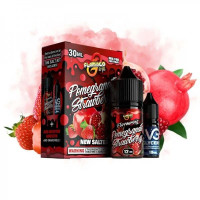 НАБОР ДЛЯ САМОЗАМЕСА FLAMINGO 30 МЛ 50 МГ POMEGRANATE STRAWBERRY СО ВКУСОМ ГРАНАТА И КЛУБНИКИ