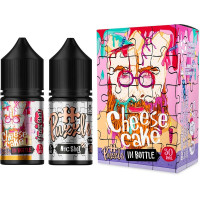 Набір для самозамісу In Bottle Salt Puzzle 30 мл 50 мг "CHEESE CAKE" зі смаком чізкейк