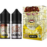 Набір для самозамісу In Bottle Salt Puzzle 30 мл 50 мг "VANILLA MILKSHAKE" зі смаком молочного коктейлю