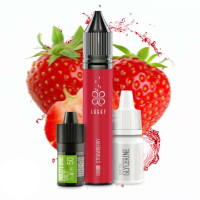 Набір для самозамісу Lucky 30 мл 50 мг "Strawberry" зі смаком полуниця