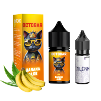 НАБІР ДЛЯ САМОЗАМІСУ OCTOBAR NFT 10 МЛ 50 МГ BANANA ALOE ЗІ СМАКОМ БАНАН АЛОЄ