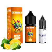 Набор для самозамеса OCTOBAR NFT 10 мл 50 мг "Citrus Combo" со вкусом лимон лайм