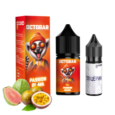 НАБІР ДЛЯ САМОЗАМІСУ OCTOBAR NFT 10 МЛ 50 МГ PASSION GUAVA ЗІ СМАКОМ ГУАВИ ТА МАРАКУЇ