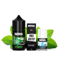 Набір для самозамісу NOVA 30 мл 50 мг Spearmint со вкусом м'ята