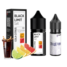 Набір для самозамісу Octobar Black Limit 30 мл 50 мг Cola Citrus (кола цитрус)