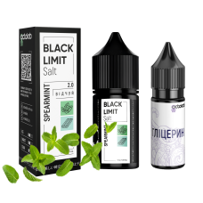 Набір для самозамісу Octobar Black Limit 30 мл 50 мг Spearmint (м'ята)