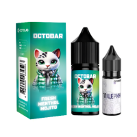 Набор для самозамеса OCTOBAR NFT 30 мл 50 мг "Fresh Menthol Mojito" со вкусом Свежего ментолового мохито