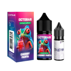Набір для самозамісу OCTOBAR NFT 30 мл 50 мг "Cherry Fanta" зі смаком вишневої фанти