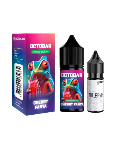 Набор для самозамеса OCTOBAR NFT 30 мл 50 мг "Cherry Fanta" со вкусом вишневой фанты