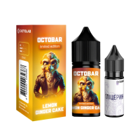 Набір для самозамісу OCTOBAR NFT 30 мл 50 мг "Lemon Ginger Cake" зі смаком імбірного печива з лимоном